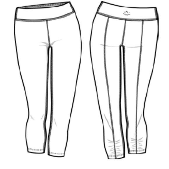 Beautiful Capri activewear - Picture 3 of 3